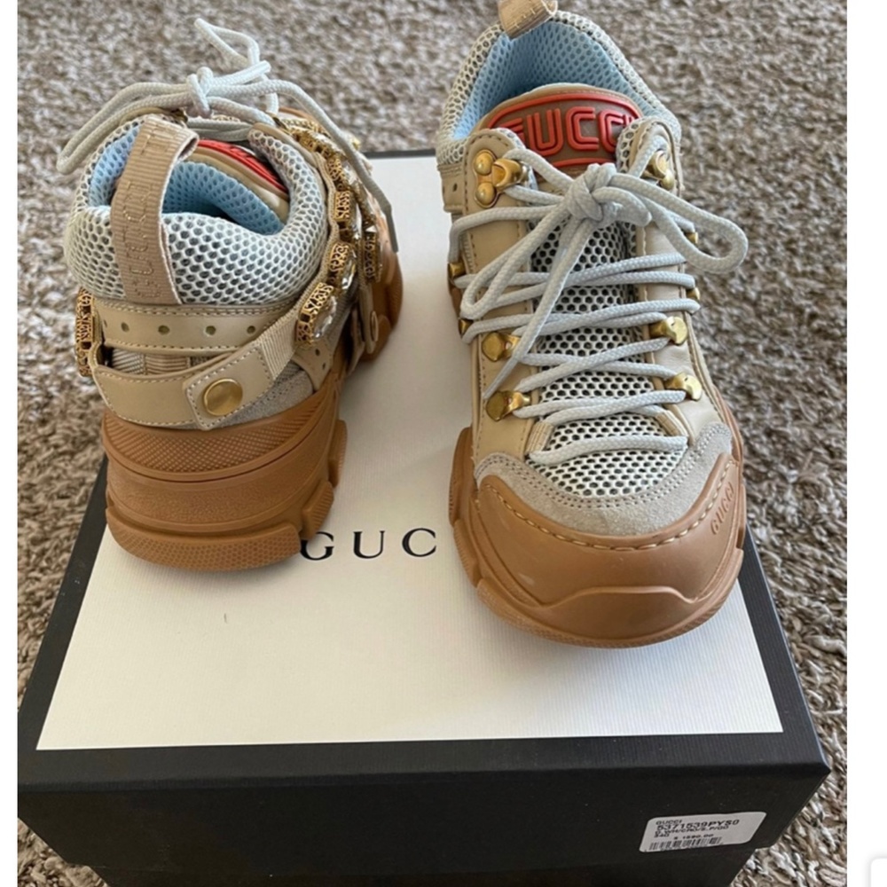 Gucci flash trek sneakers - Picture 5 of 8